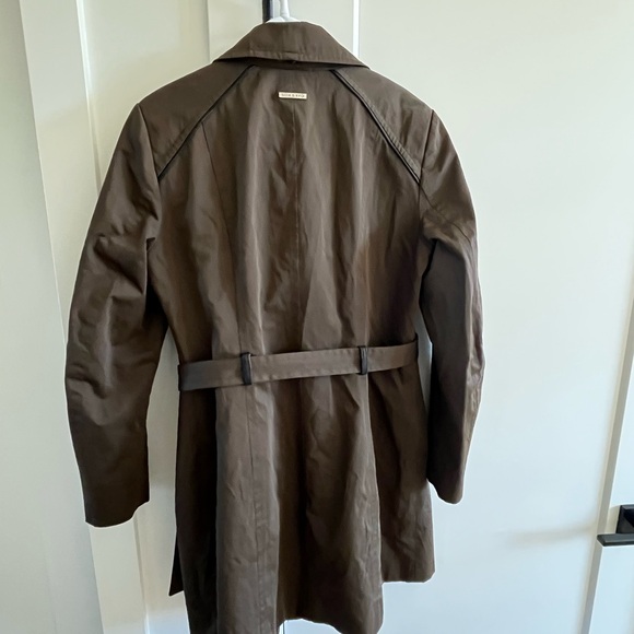 Soia & Kyo Brown Wool Blend Belted Coat - Picture 4 of 4